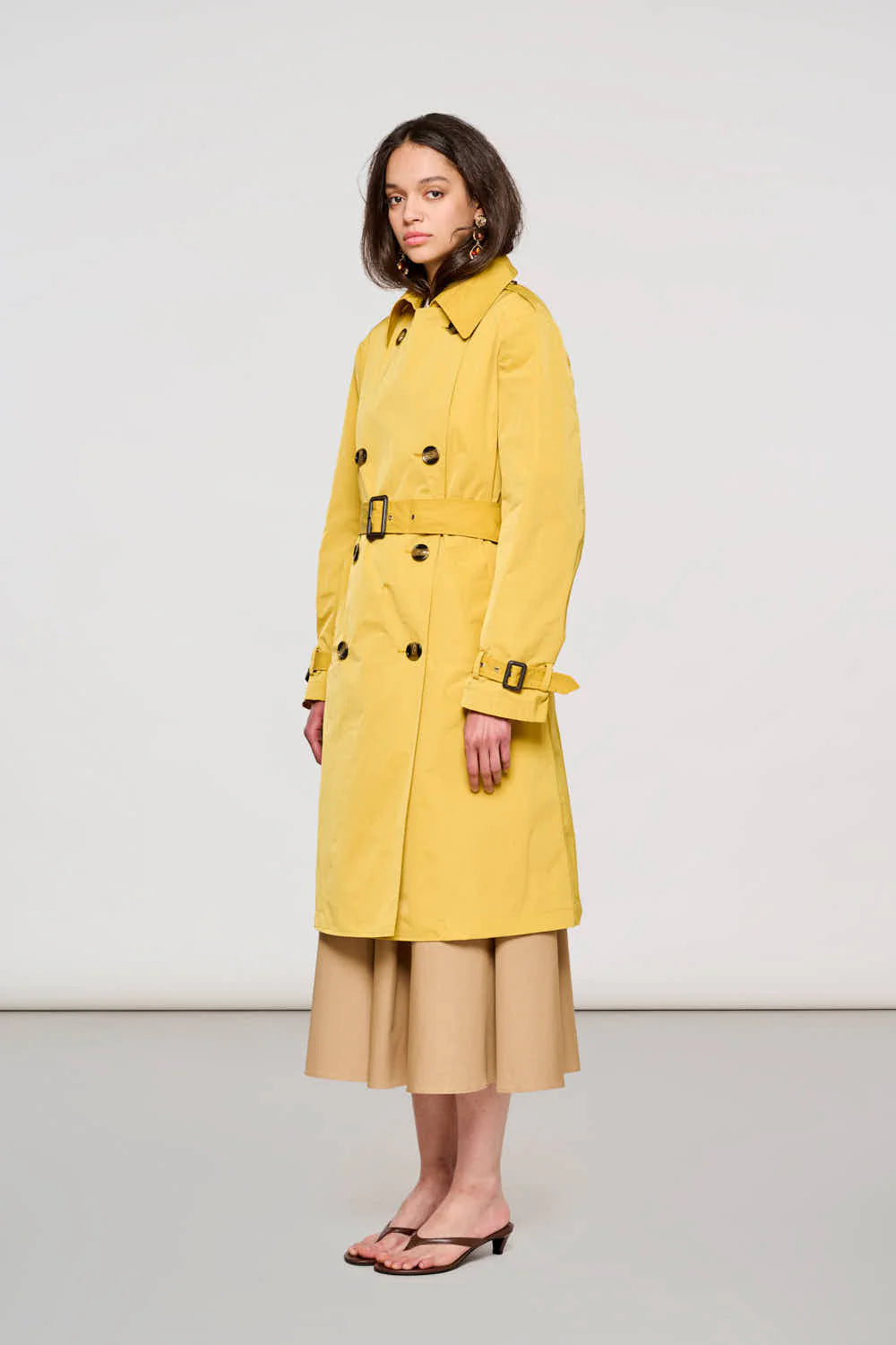 S6-25000 Trench in Nylon Memory Celyon Yellow