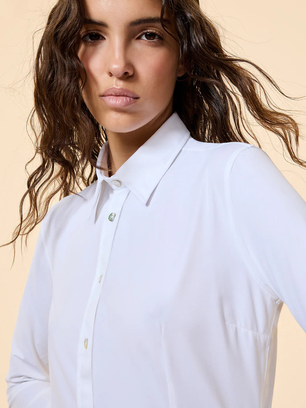 DS6-750 Camicia Oxford Bianco Woman