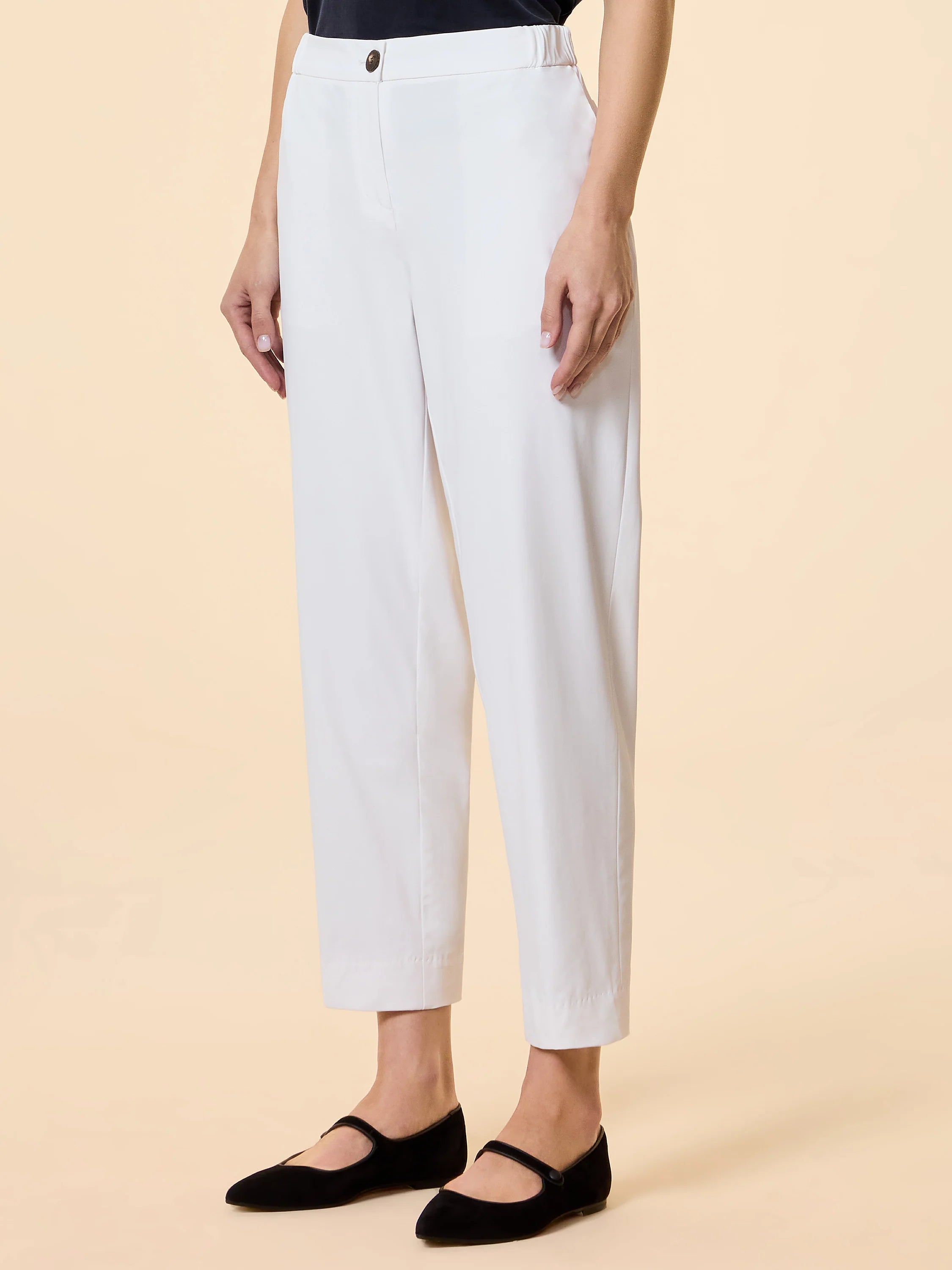 DS6-852 Pantalone Surflex Chino Jo Black Woman