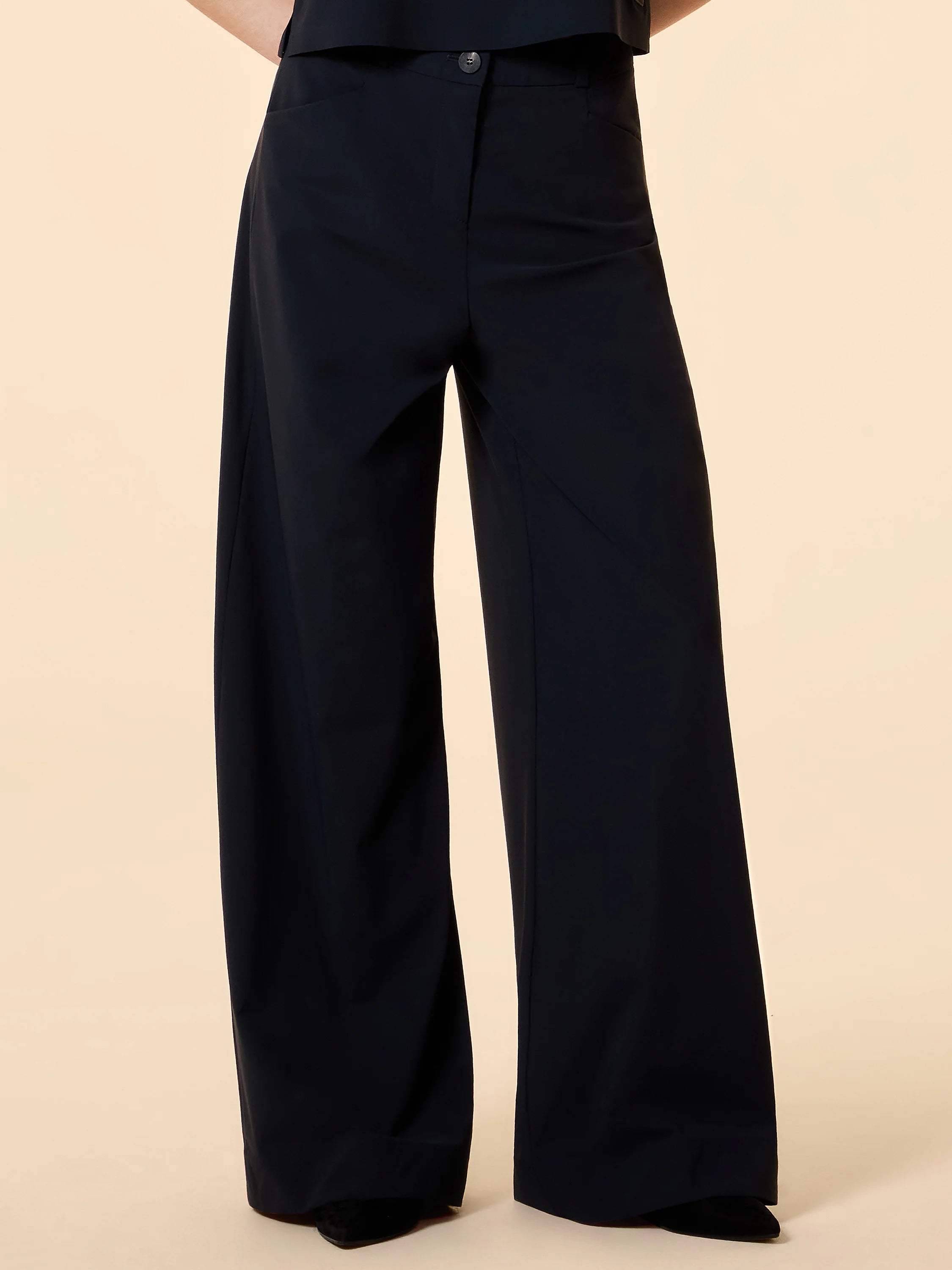 DS6-857 Pantalone Livia Surflex White/Sand Woman