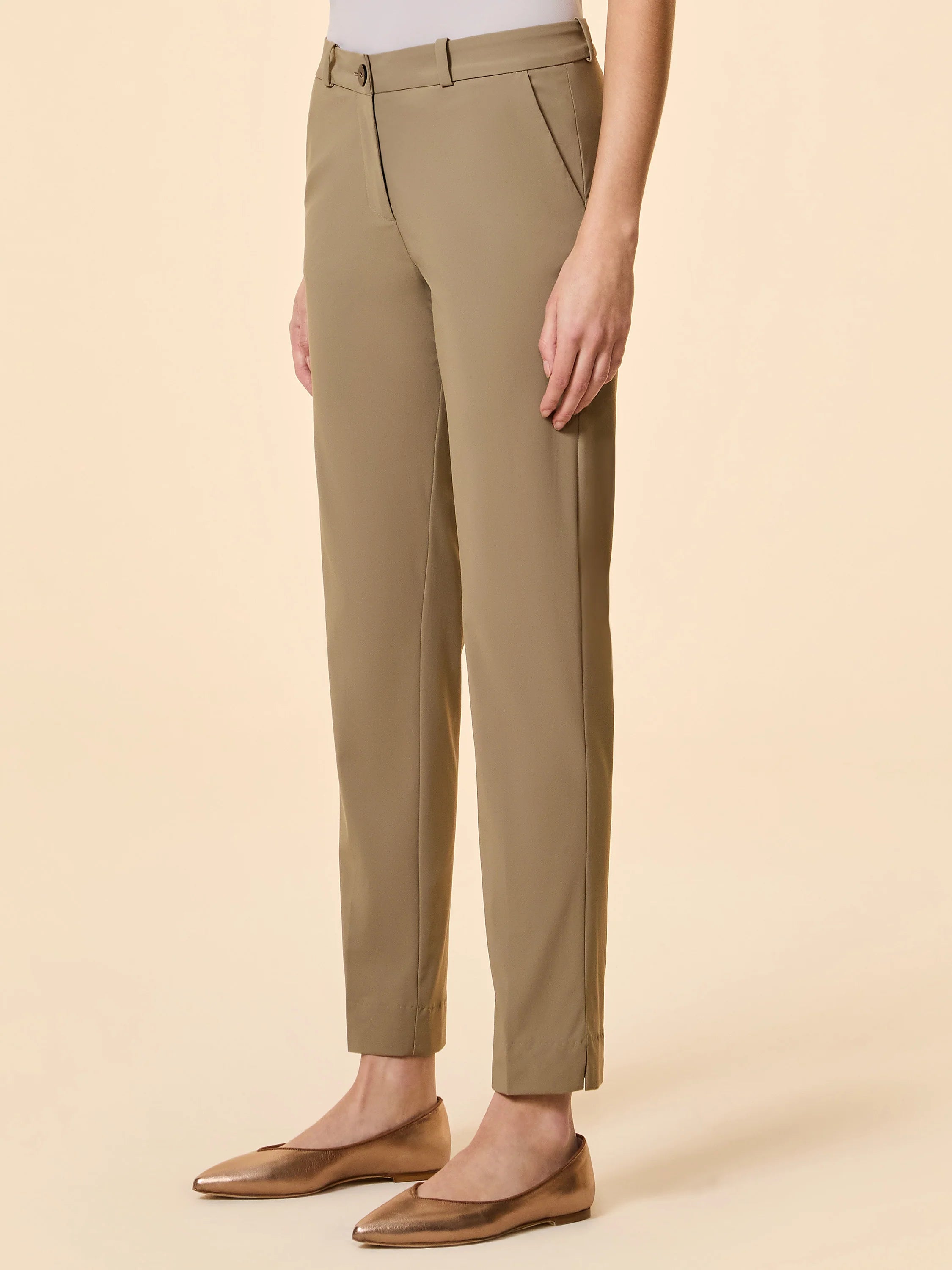 DS6-859-861 Pantalone Chino Surflex Black Woman