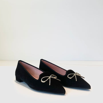 W4-51660 ELLA Ballerina Fiocco Nera