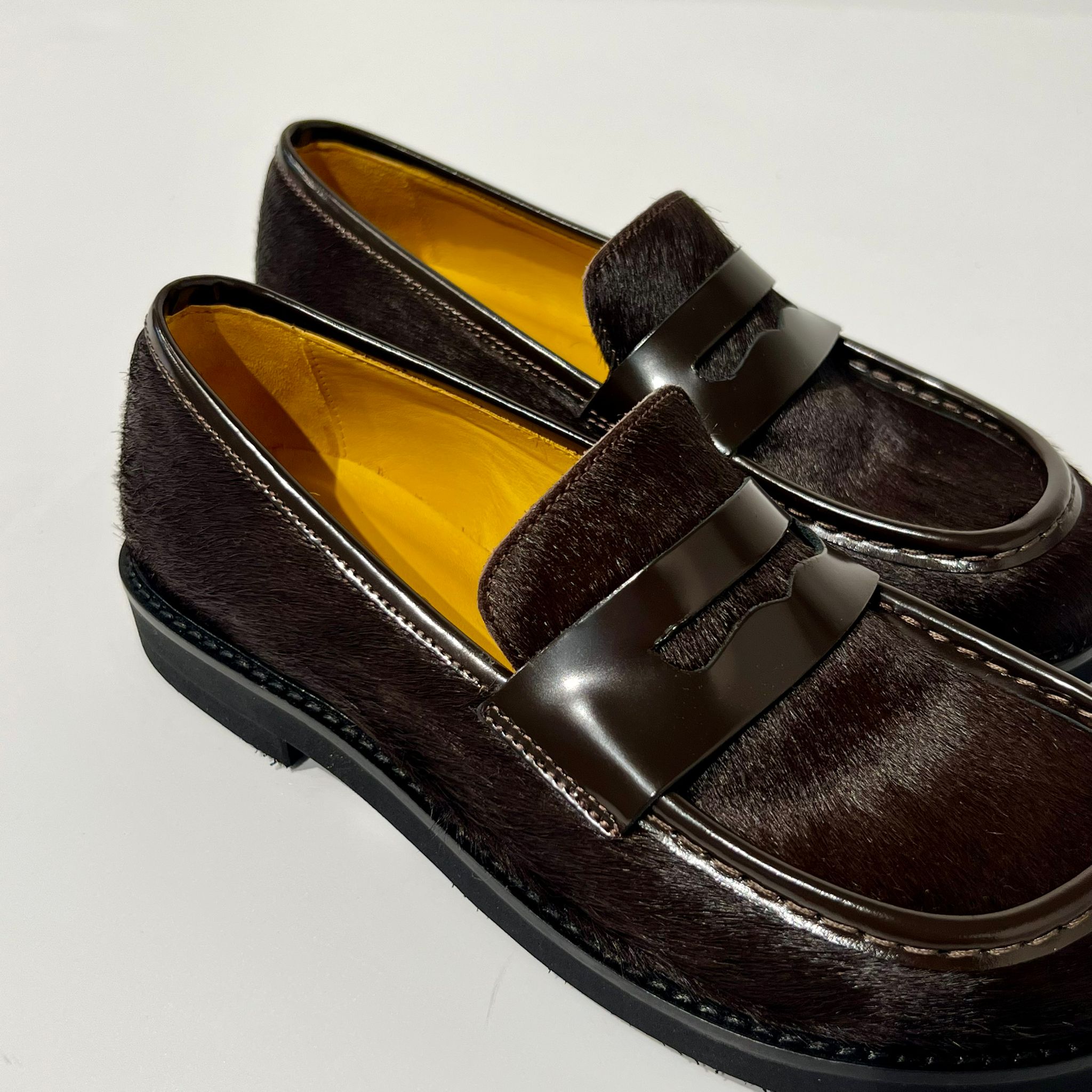 W5-9711 Mocassino Cavallino Pony Caffe