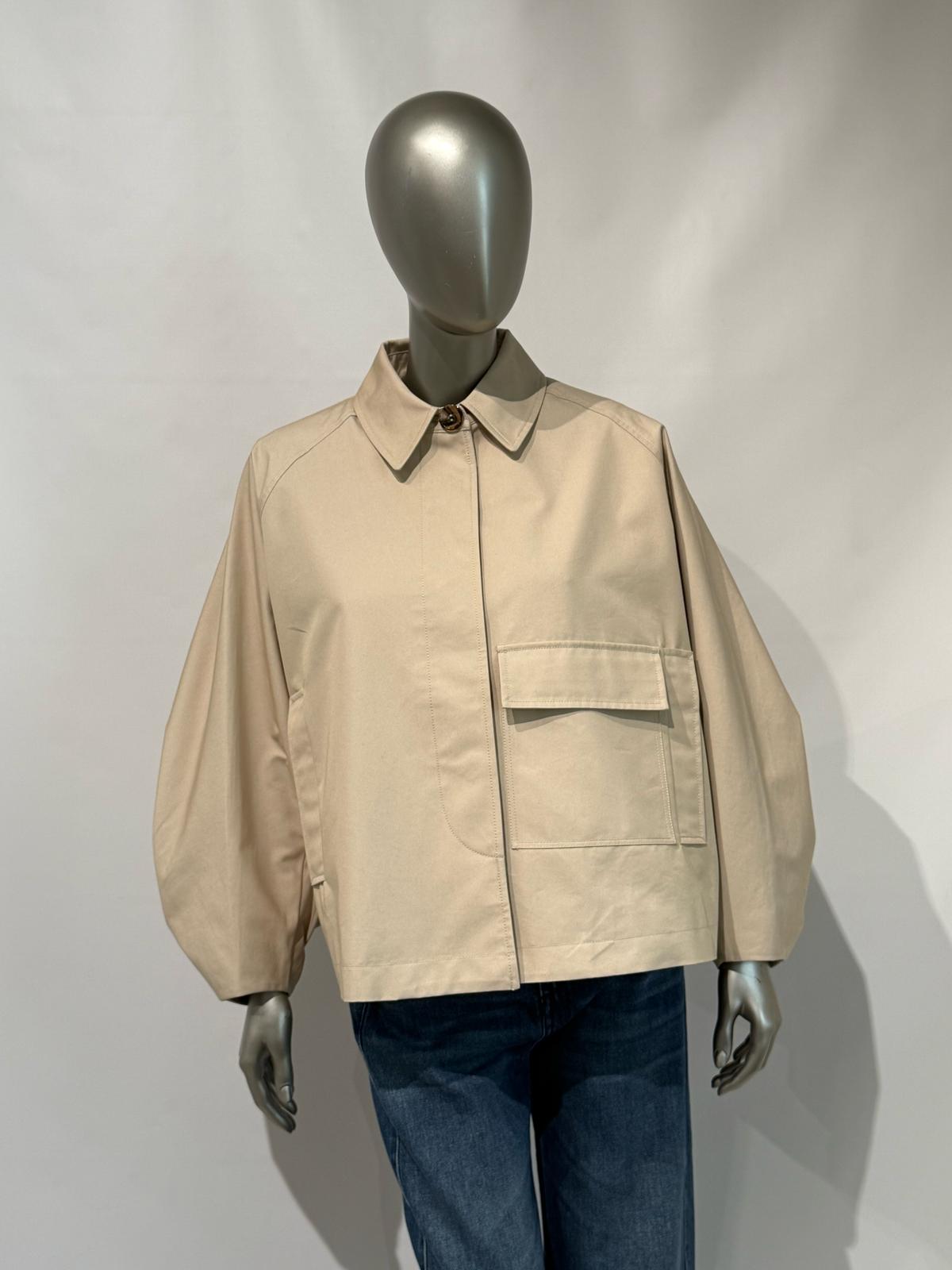 S5-9284 Giacca Corta Beige