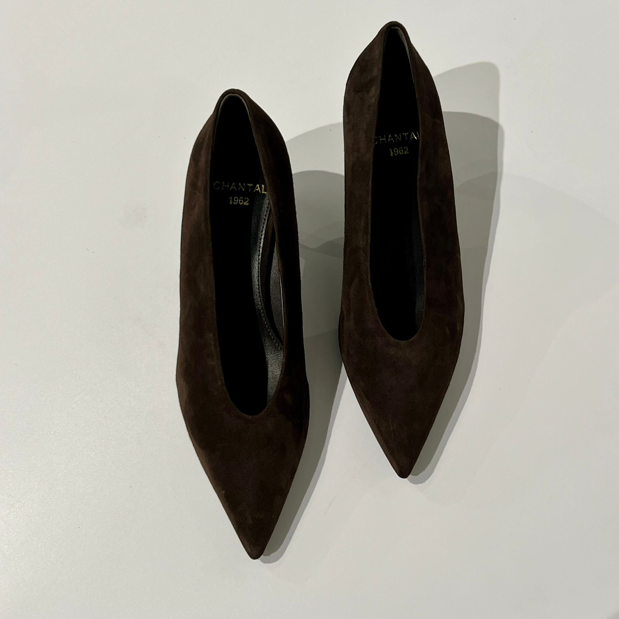 W5-2740 Decolletè Camoscio Moro