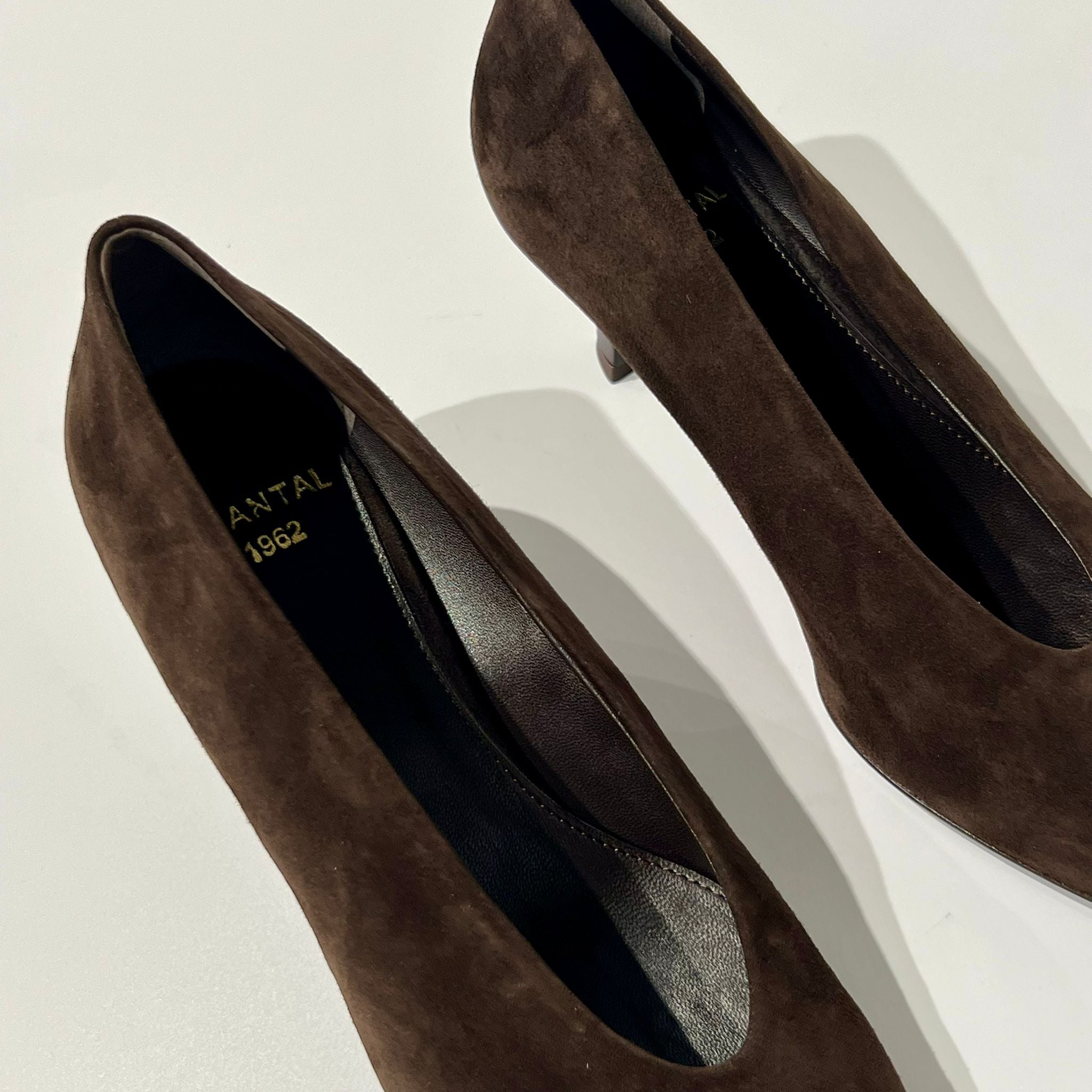 W5-2740 Decolletè Camoscio Moro