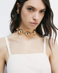 S6-2A3044 Abito Midi Fluido Pearl Ivory