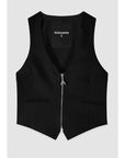 W5-2C1652 Gilet Nero