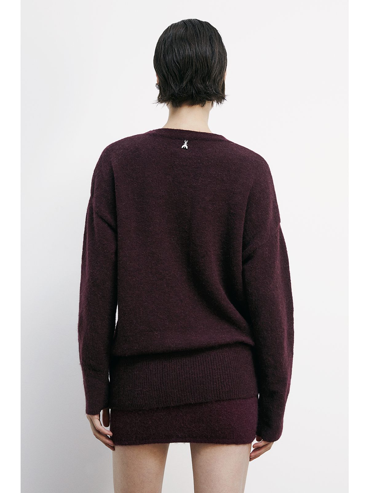 W5-2K0326 Maglia in Rasato Purple Red