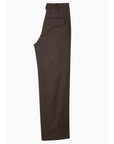 W5-2P1700 Pantalone Con Pieghe Warm Beige