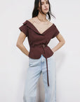 S6-2S1549 Giacca Sartoriale Corta Cintura Desert Sand