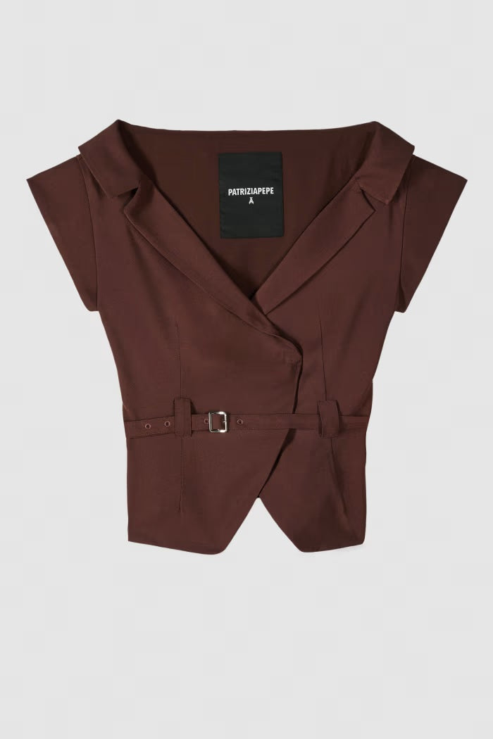 S6-2S1549 Giacca Sartoriale Corta Cintura Desert Sand