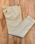 W3-DV0555X Pantalone Retrò Velluto Beige Man