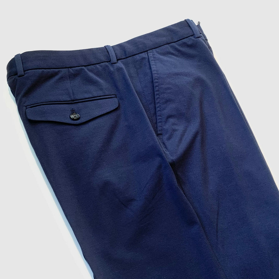 SU4-4243 Pantalone Chino Jersey Indaco Man