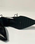 S6-P24-1 Scarpa Aperta Nero Latte