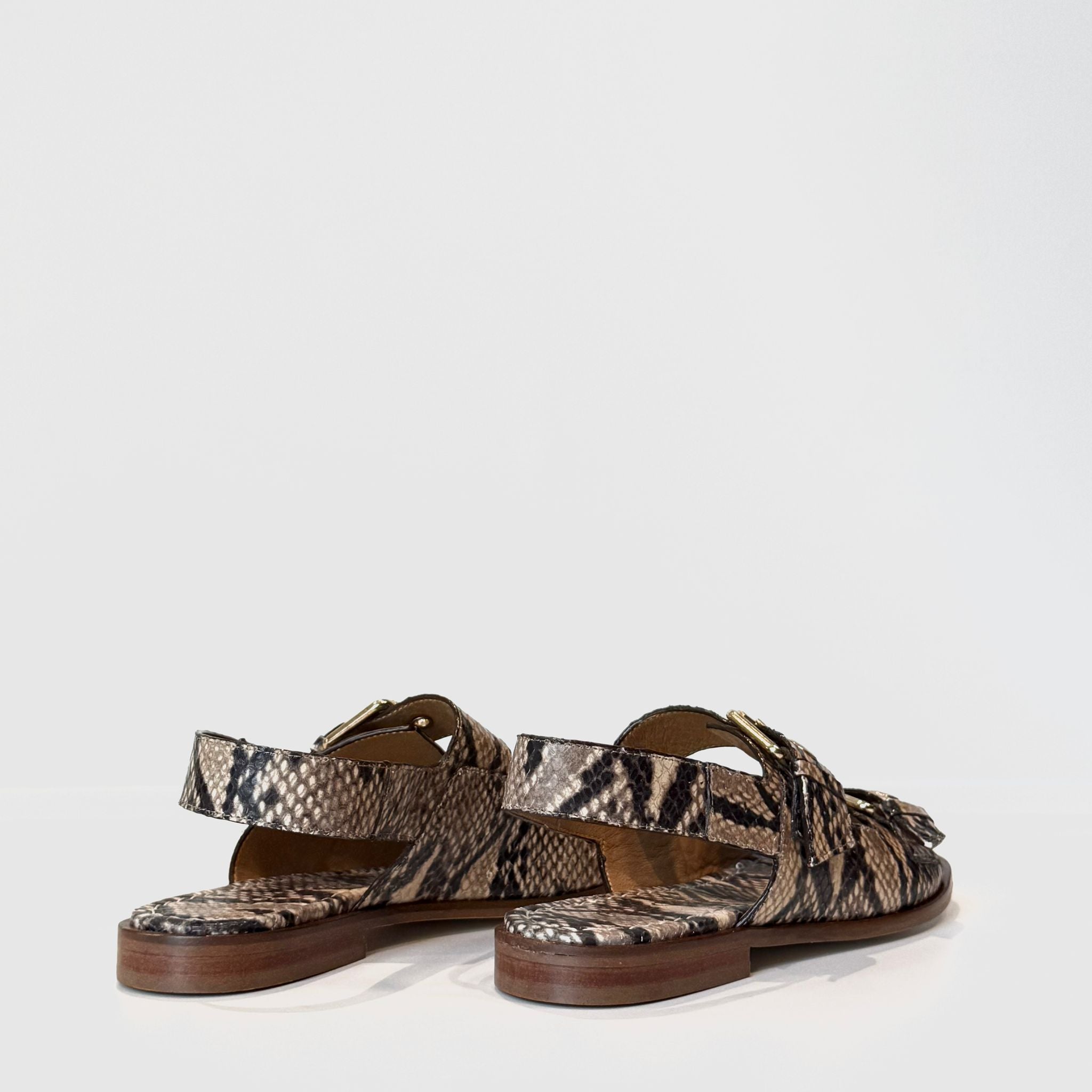 S5-17029 Sandalo Fibbie Beige