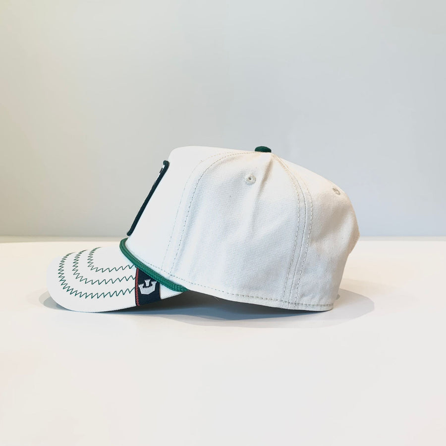 Cappello Canvas The Cash Caw White