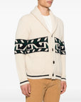 UW5-HOLMAN Blazer STEVE MCQUEEN Jacquard Avorio/Verde Veronese Man