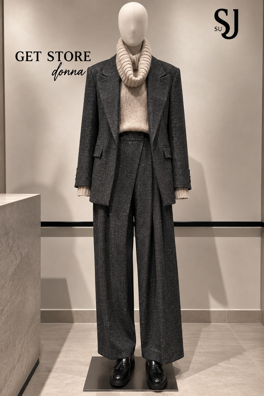 W6-E501 Pantalone Nero