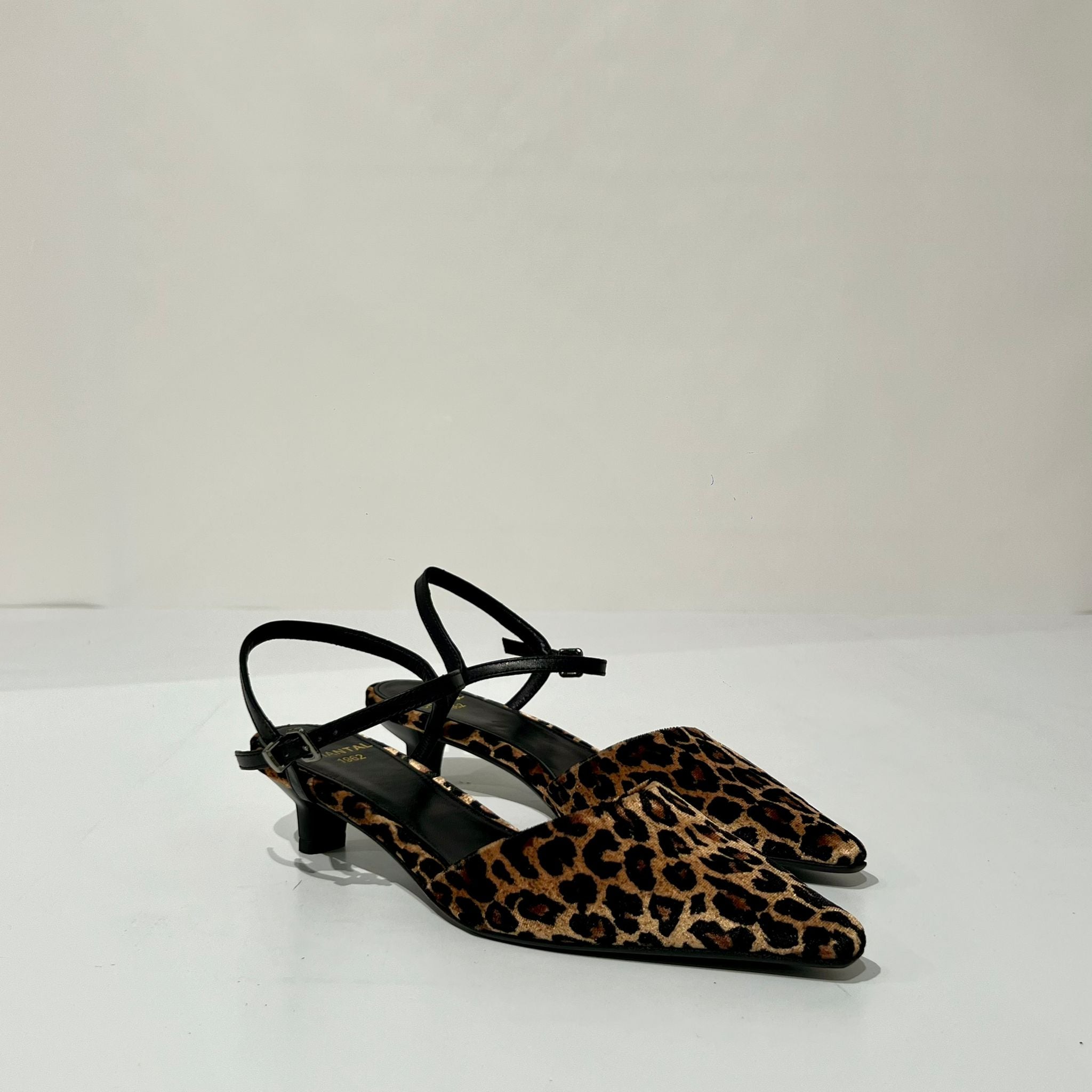 W5-2680 Slingback Velluto Leopard
