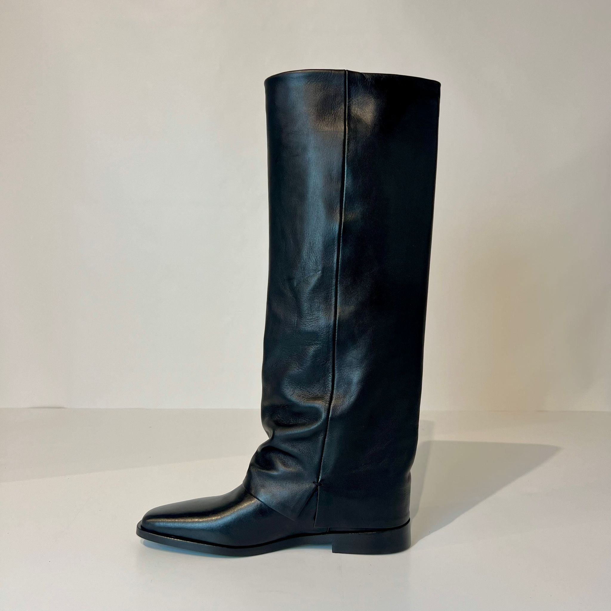 W5-9525 Stivale Alto Ghetta Glove Nero