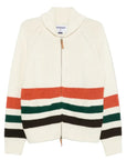 W6-DYER BAY CARDIGAN ZIP Natural Man