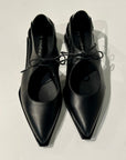 S6-P24-1 Scarpa Aperta Nero Latte