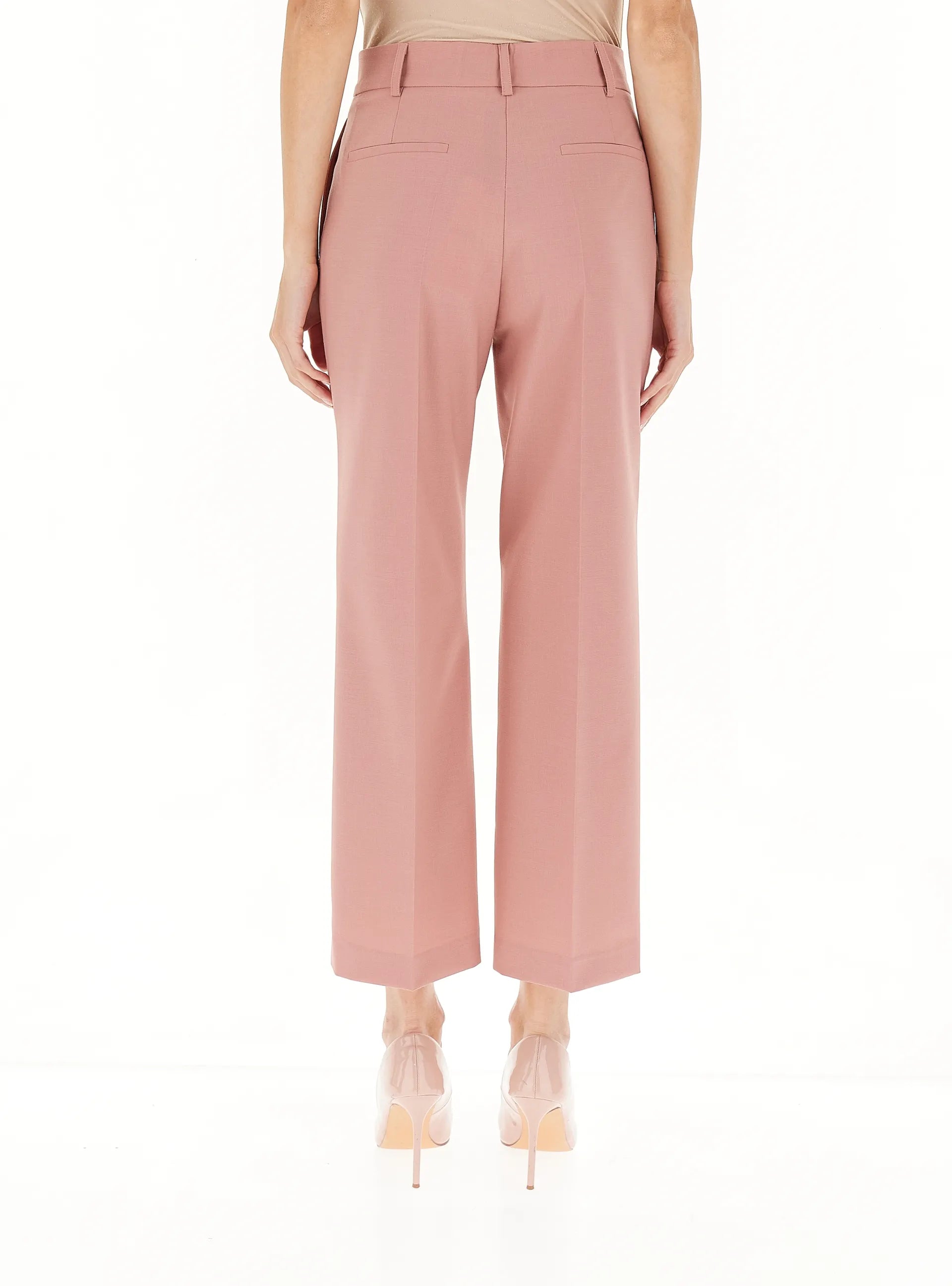 W4-DP9686 Pantalone alla Caviglia Rosolio