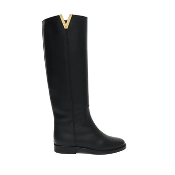 W4-4267 NO ZEPPA Stivale Luxury V Oro Nero