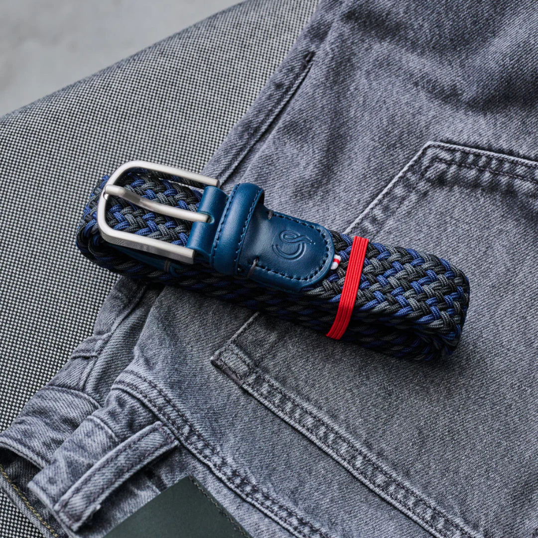 Cintura ELAS ZURICH TRIO Navy Blue Black Grey