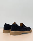 S4- MOK Mocassino Suede Navy Man