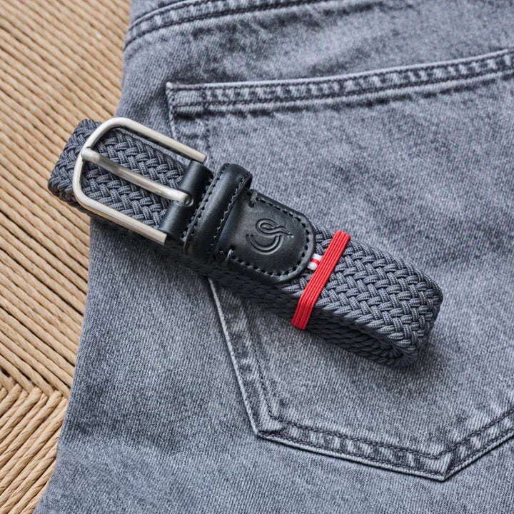 Cintura ELAS HARVARD Grigio Asfalto