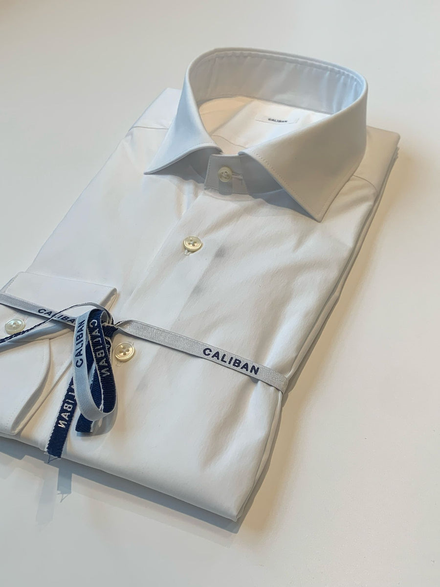 S4-UVACIR Camicia Regular Bianco Man