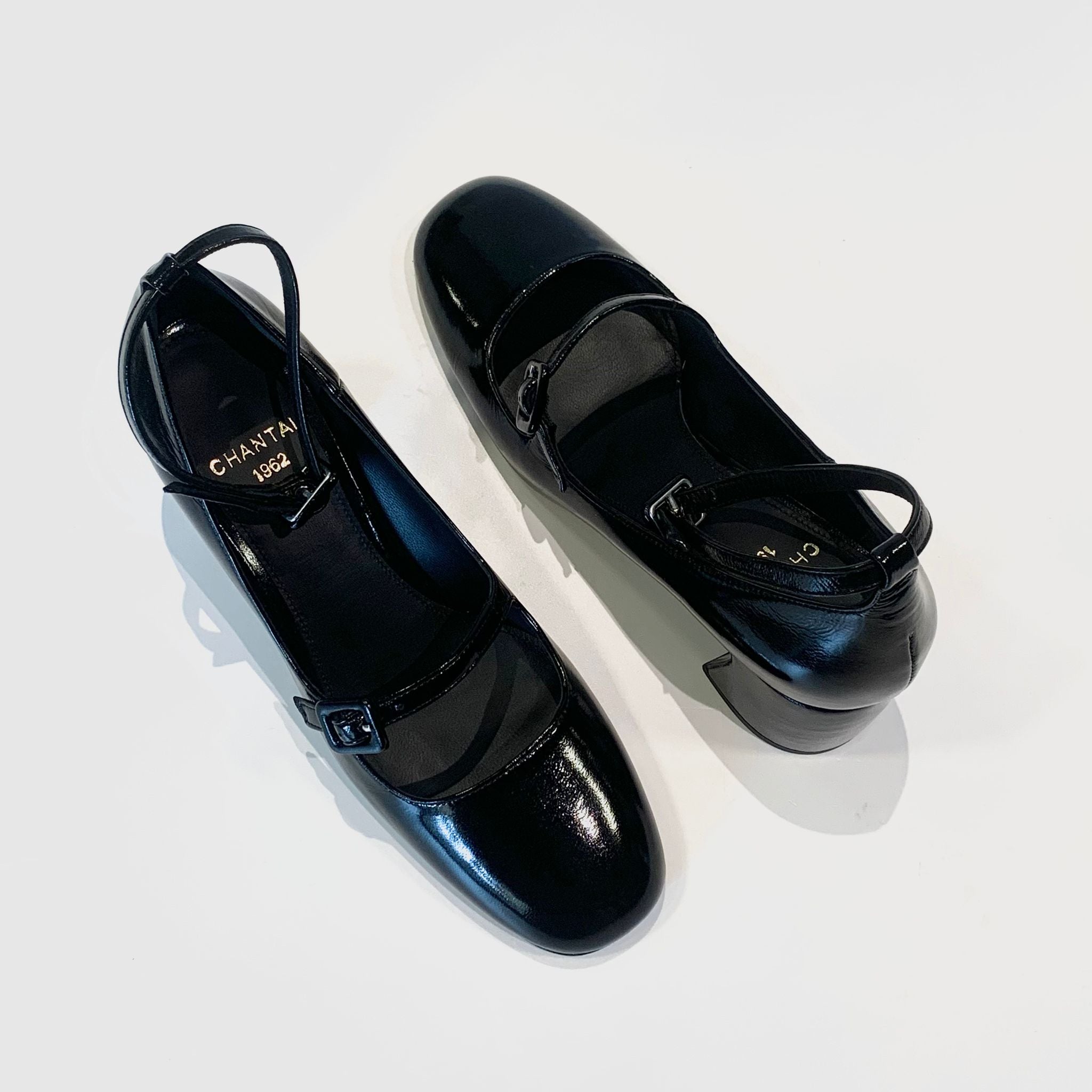 W4-2447 Decollete Bebé in Vernice Nera