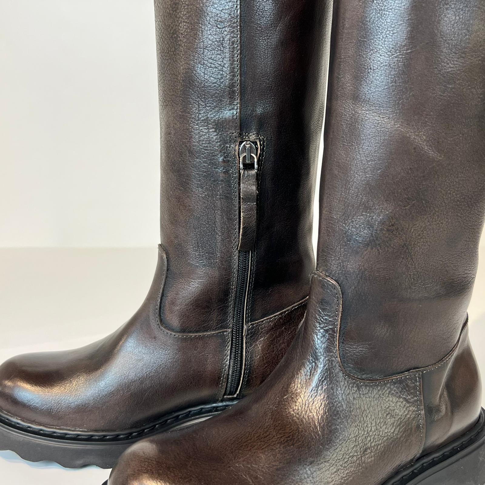 W5-Livia06 Stivale Police Mud Woman