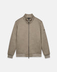 UW5-GENIUS Jacket Full Zip Taupe Melange Man