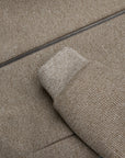 UW5-GENIUS Jacket Full Zip Taupe Melange Man