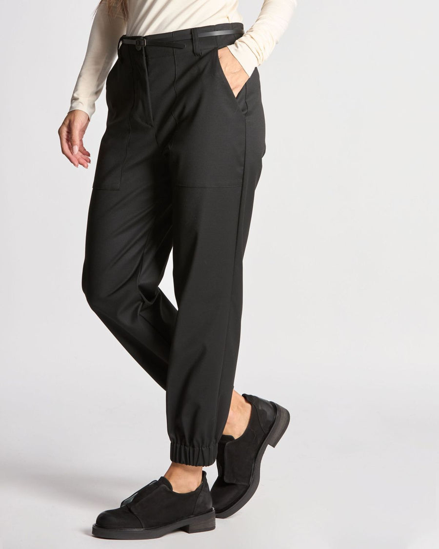 W4-25018 Pantalone Maschile Nero