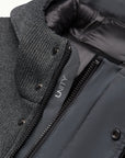 UW6-BREAD Parka Tricotech Grey Melange Man