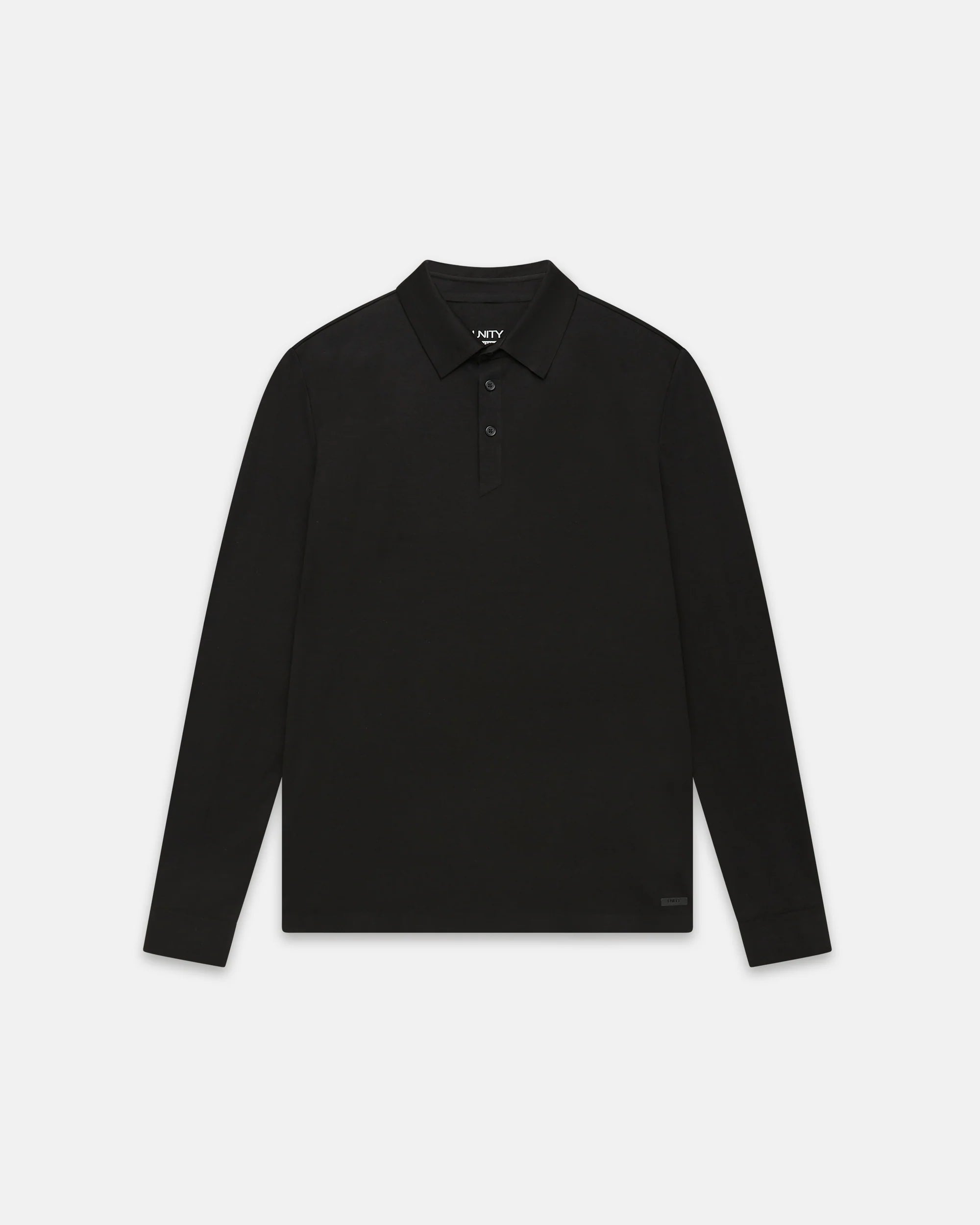 UW6-WEIRS LS Polo Black Man