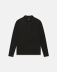 UW6-WEIRS LS Polo Black Man