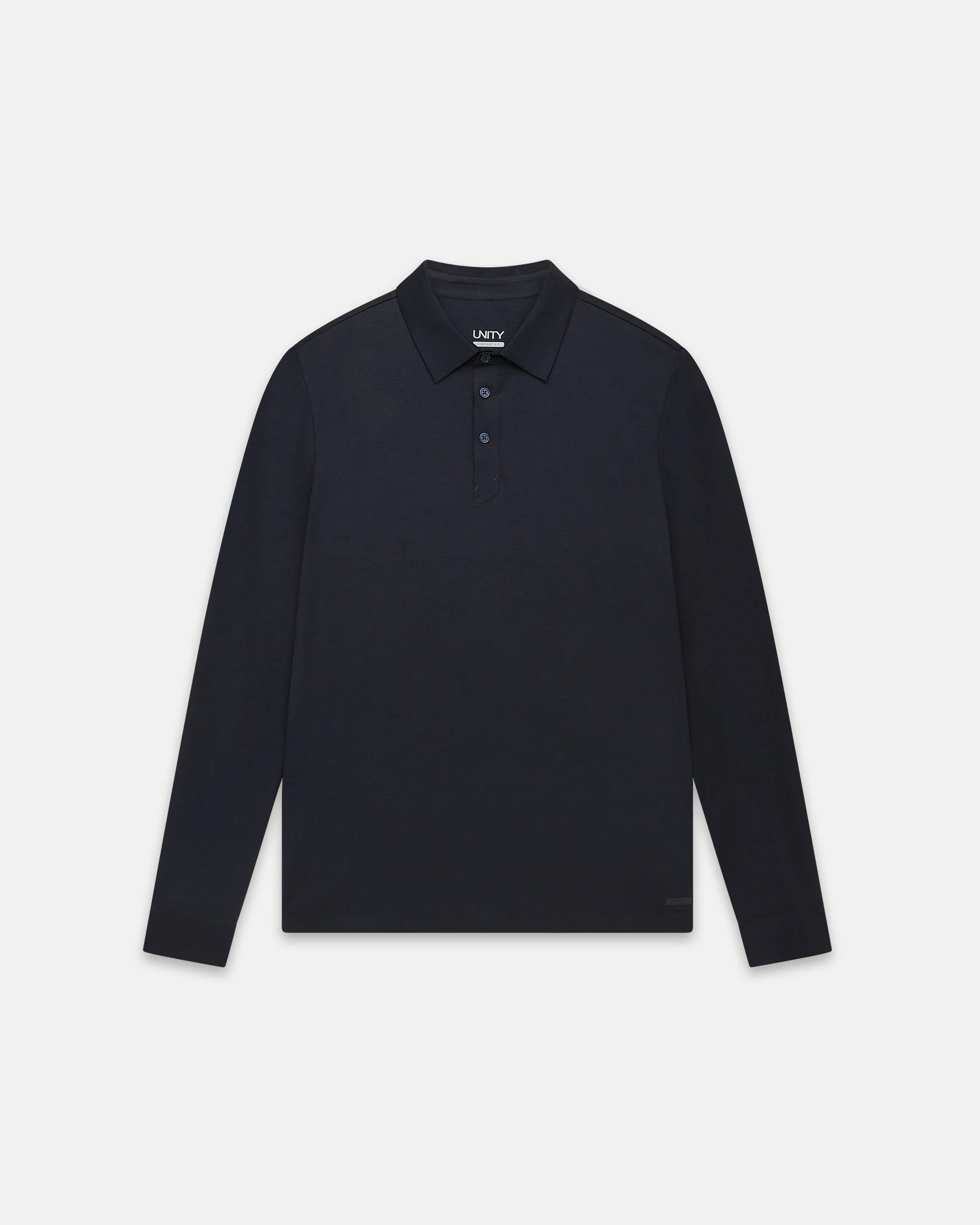 UW6-WEIRS LS Polo Navy Man