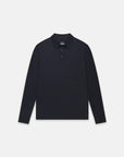 UW6-WEIRS LS Polo Navy Man