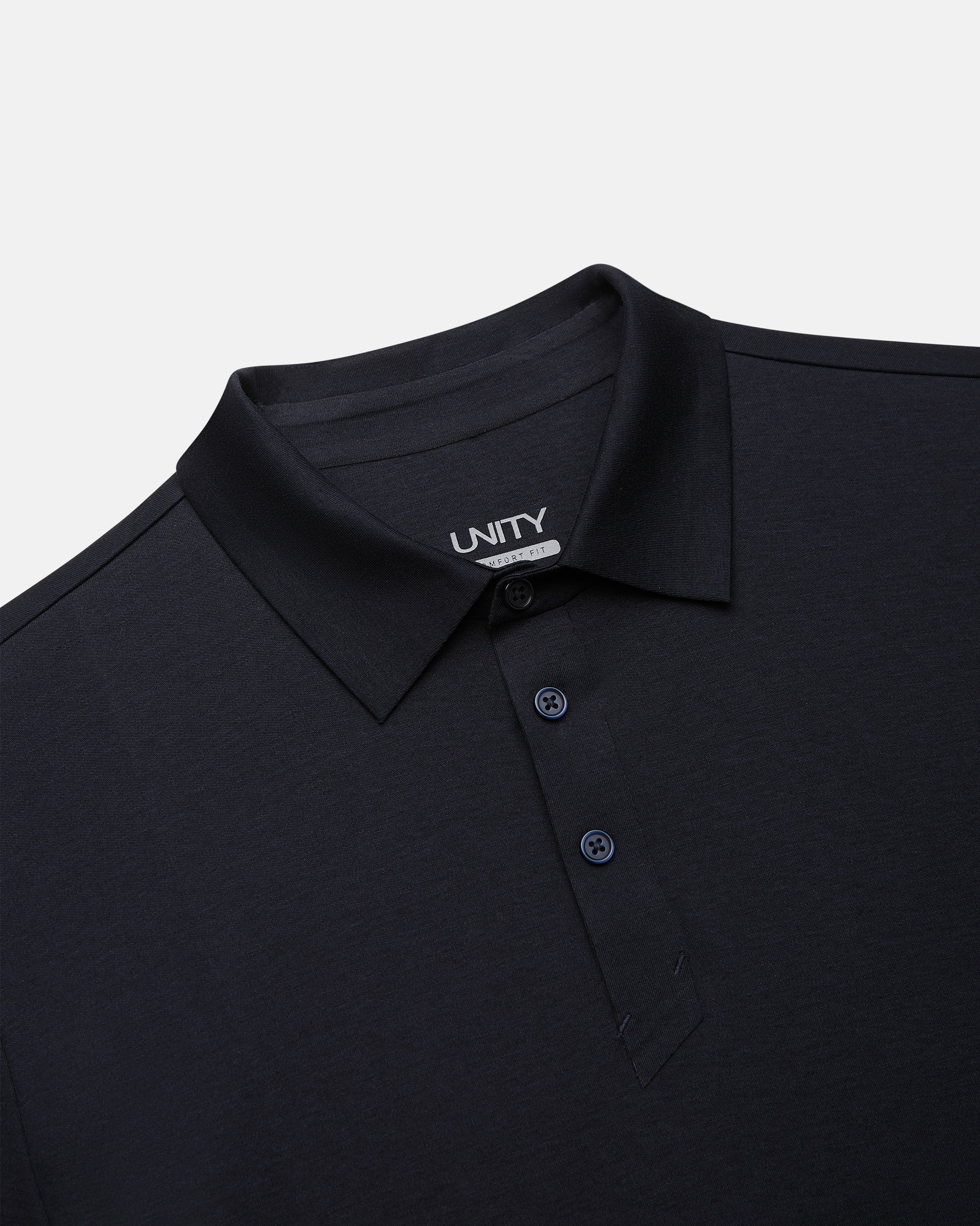 UW6-WEIRS LS Polo Navy Man