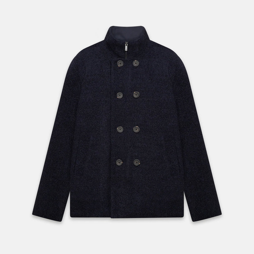 UW6-OSLO CHENI Giubbotto Tricotech Navy Man
