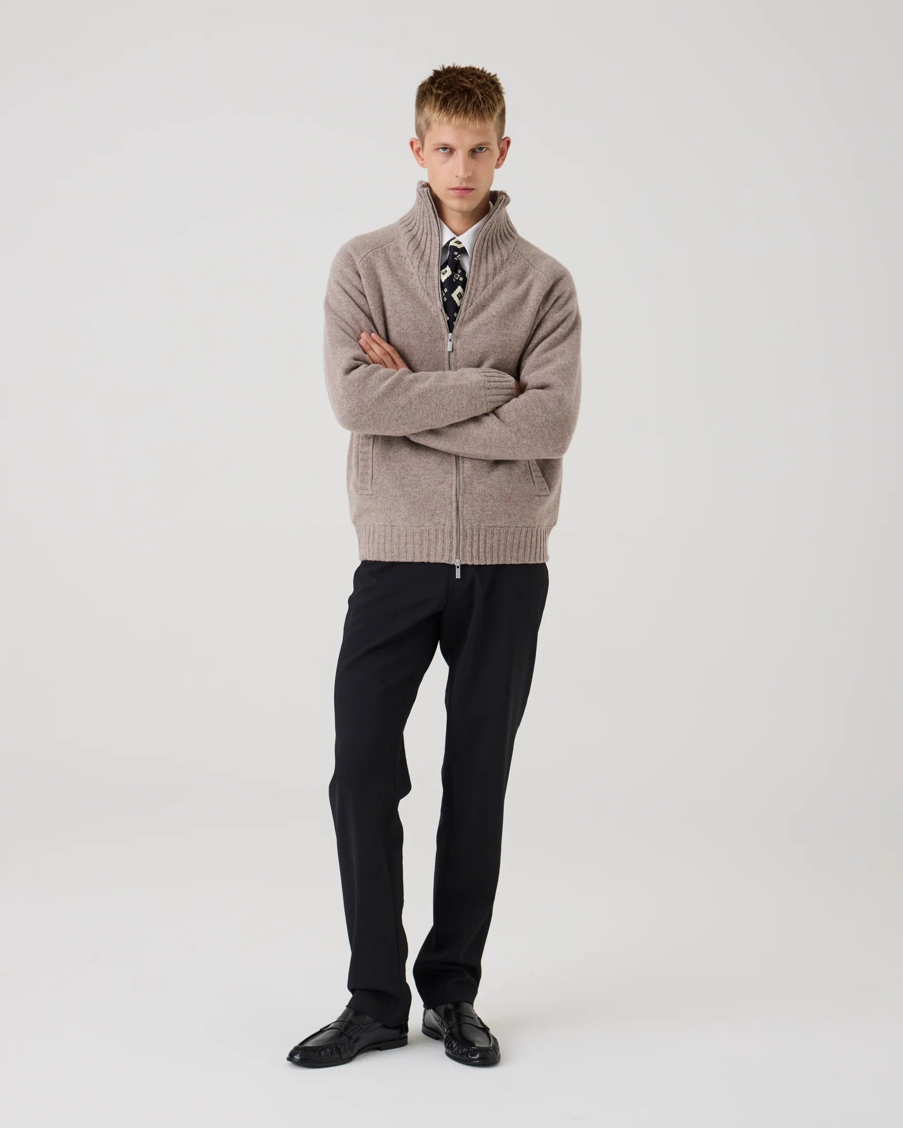 UW6-PROVID WOOL Maglia Tricotech Imbottita Sand Man
