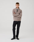UW6-PROVID WOOL Maglia Tricotech Imbottita Sand Man
