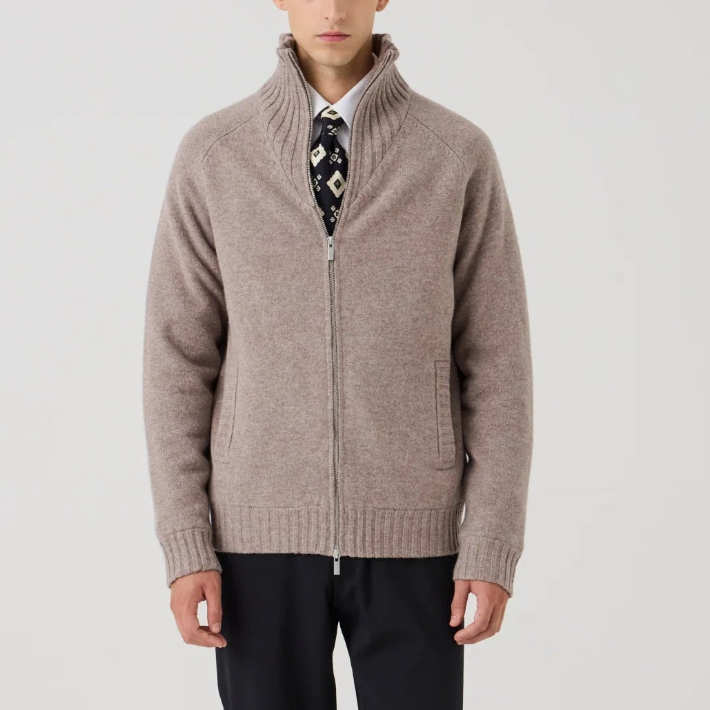 UW6-PROVID WOOL Maglia Tricotech Imbottita Sand Man
