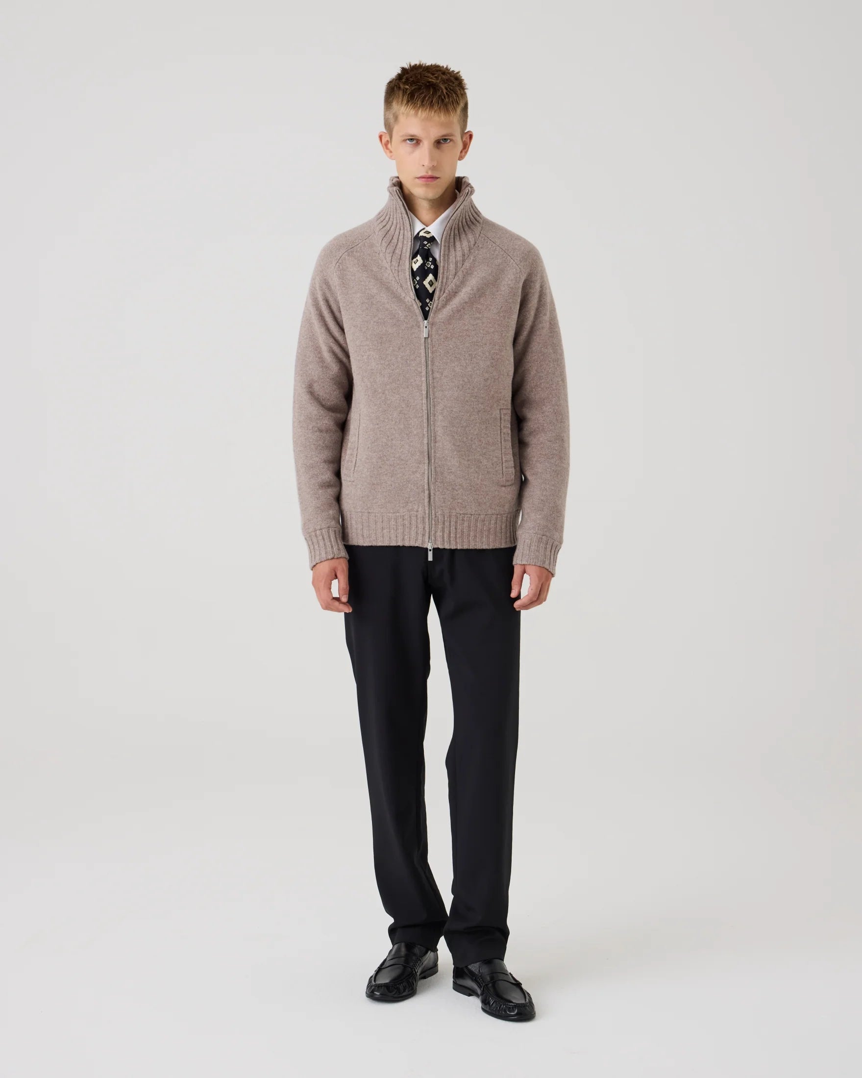 UW6-PROVID WOOL Maglia Tricotech Imbottita Sand Man