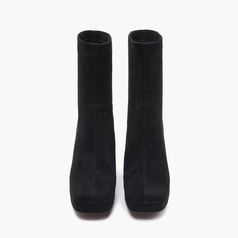 W5-817-15 BELLA Tronchetto Stretch Black